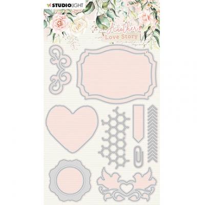 StudioLight Another Love Story Cutting Die - Romantic Elements